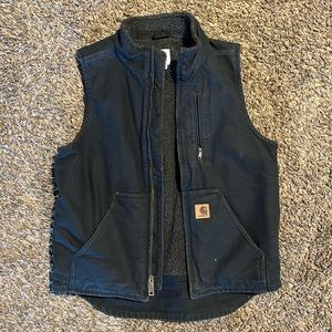 Black carhartt vest